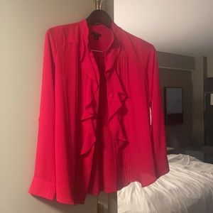 NEW Ann Taylor petite extra small XSP summer shirt